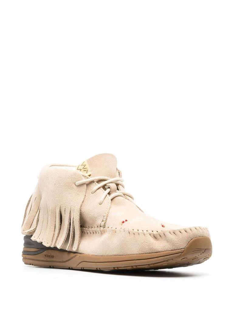 Neutral Fbt Shaman-folk Suede Desert Boots
