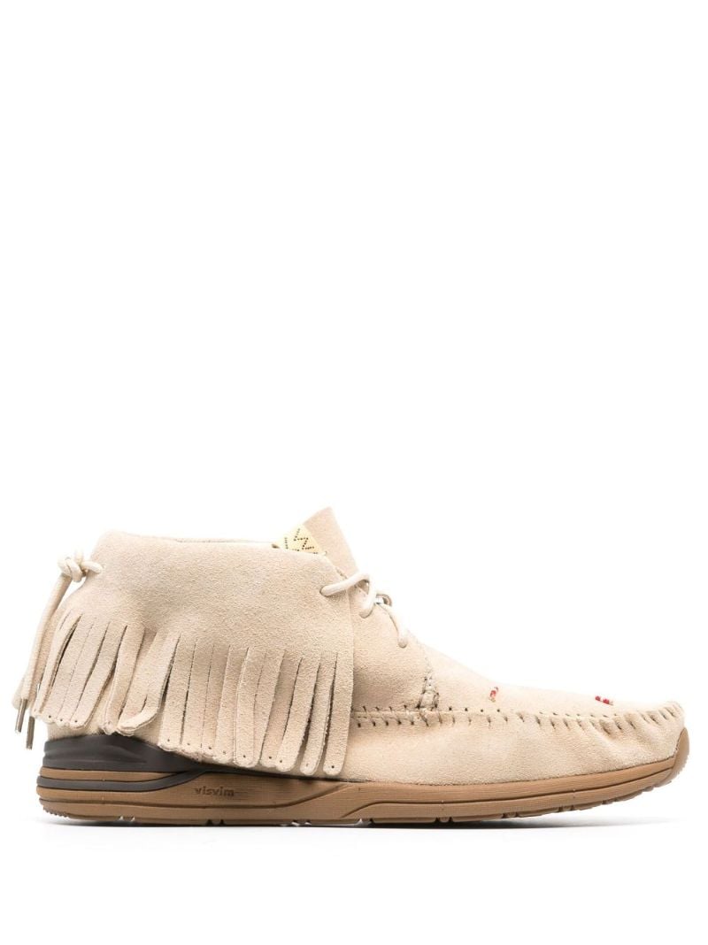 Neutral Fbt Shaman-folk Suede Desert Boots