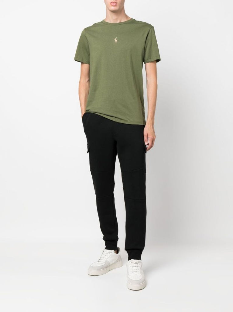 Black Cargo Track Pants