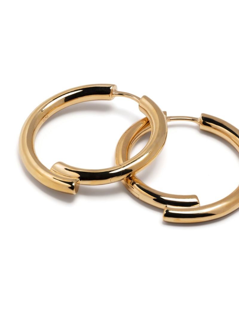 Gold Vermeil Chaos Hoop Earrings