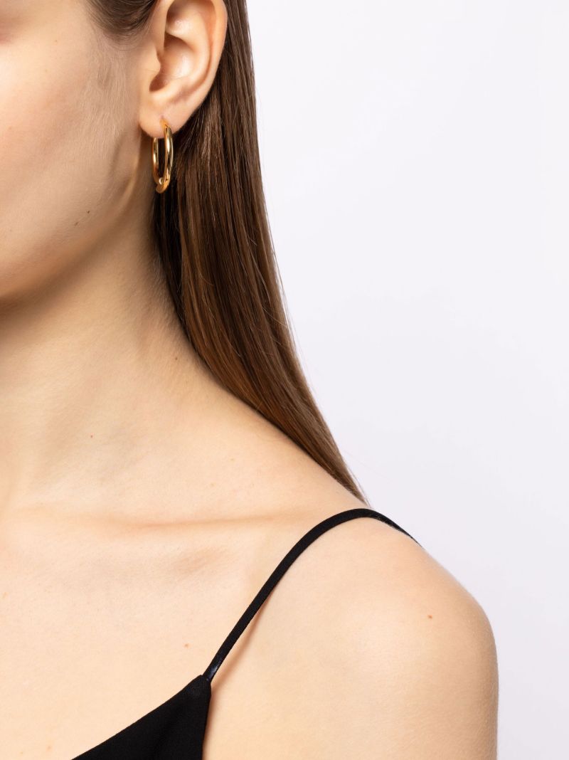 Gold Vermeil Chaos Hoop Earrings