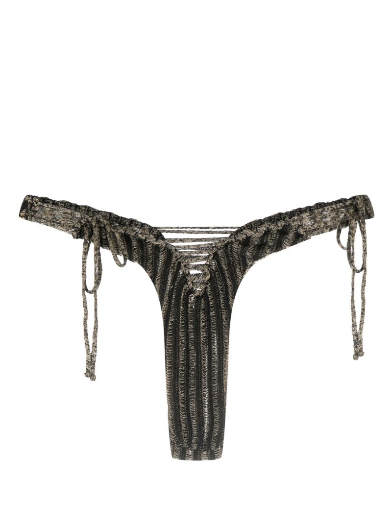Black Reversible Expandable Briefs