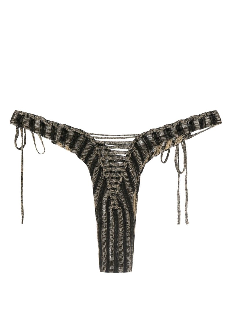 Black Reversible Expandable Briefs