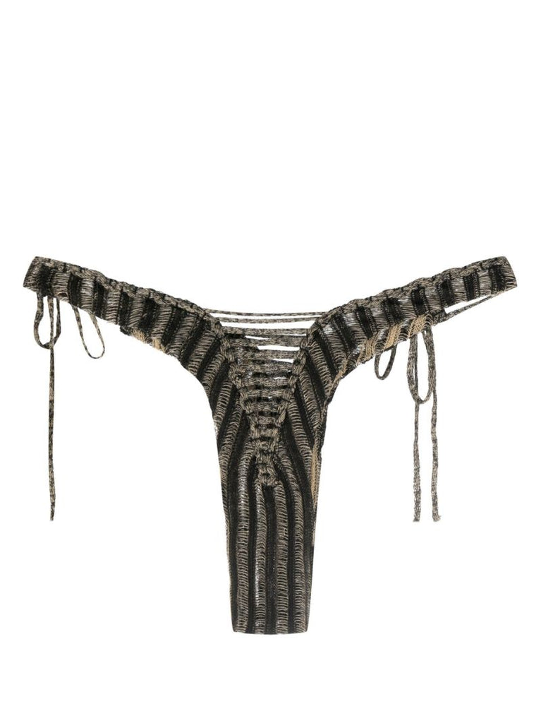 Black Reversible Expandable Briefs