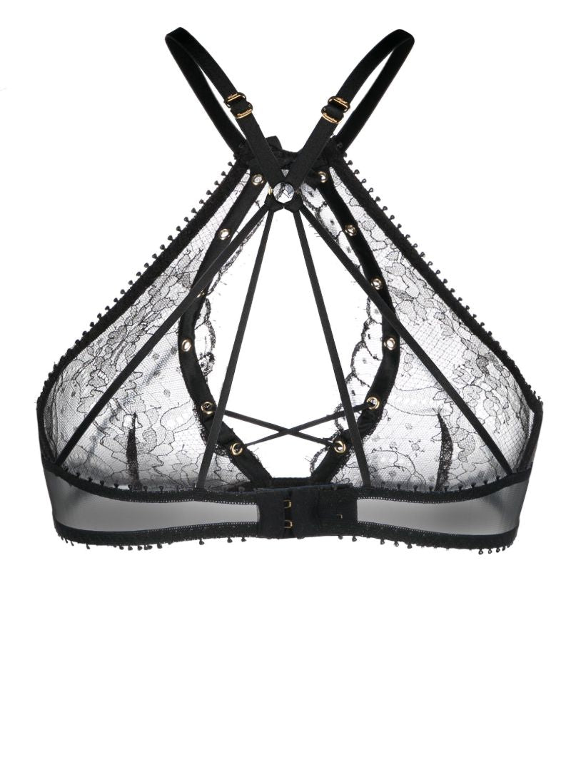 Black Valentina Underwired Bra