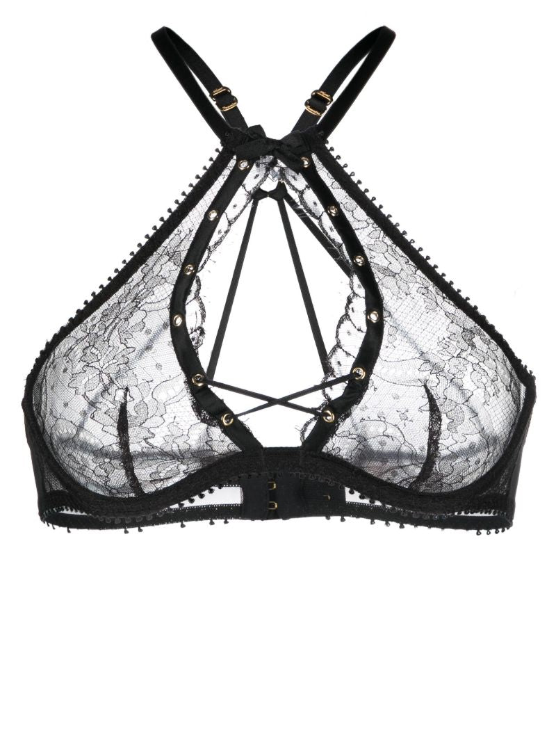 Black Valentina Underwired Bra