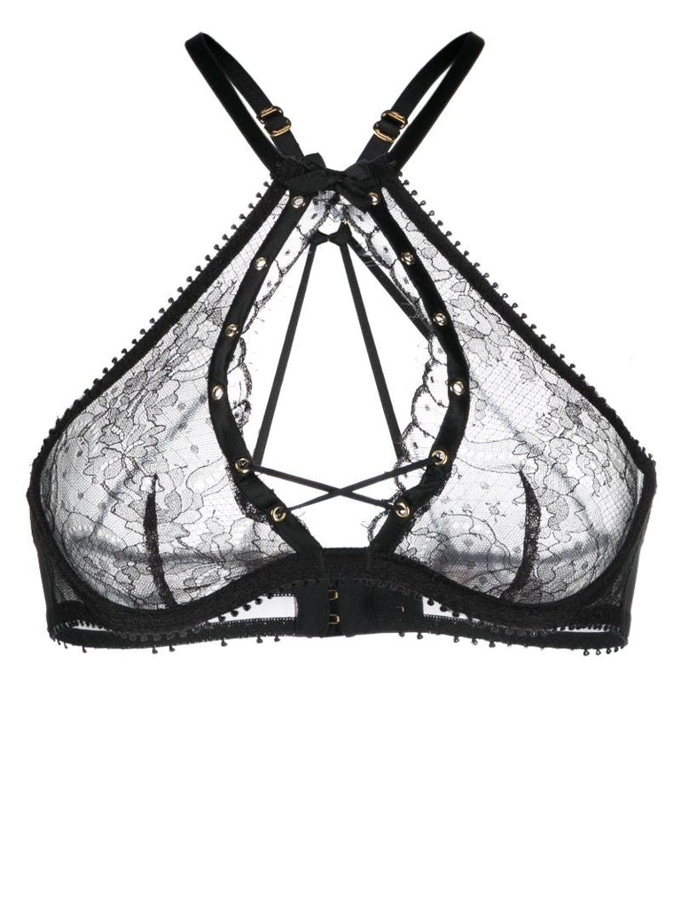 Black Valentina Underwired Bra