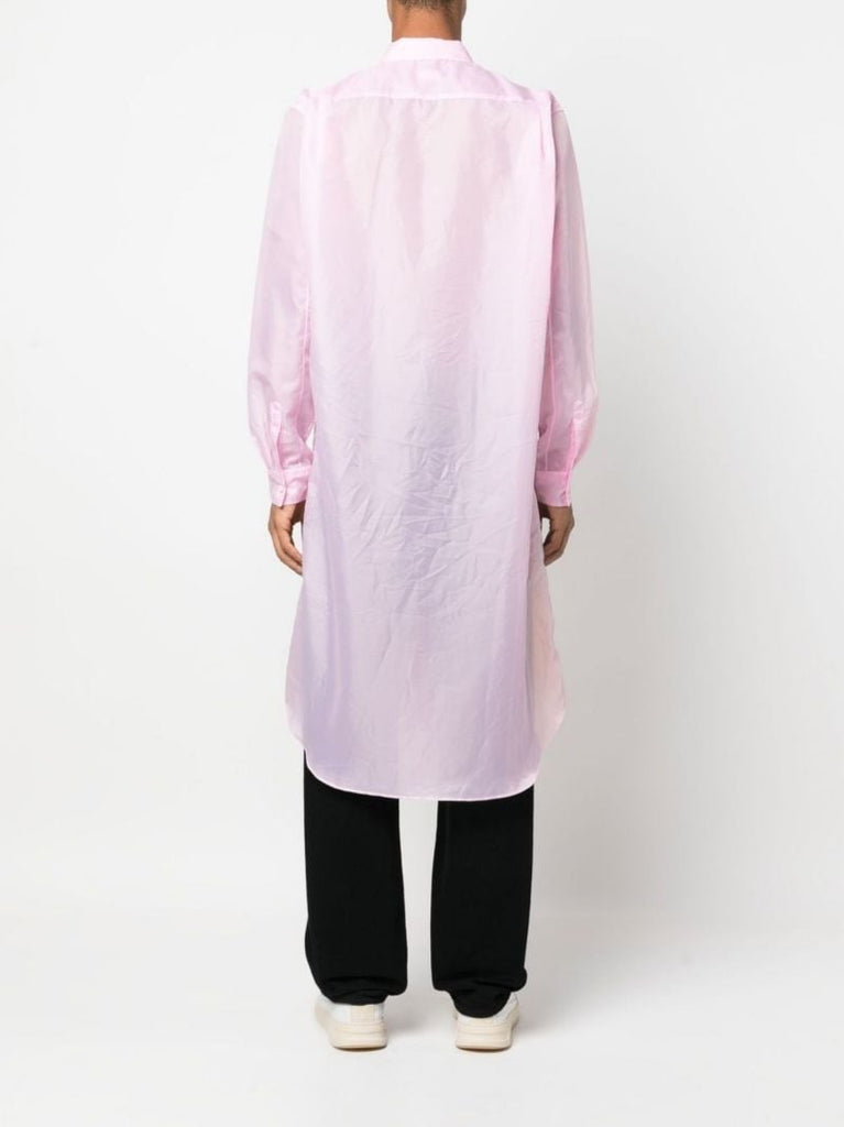 Pink Colourblock Shirt