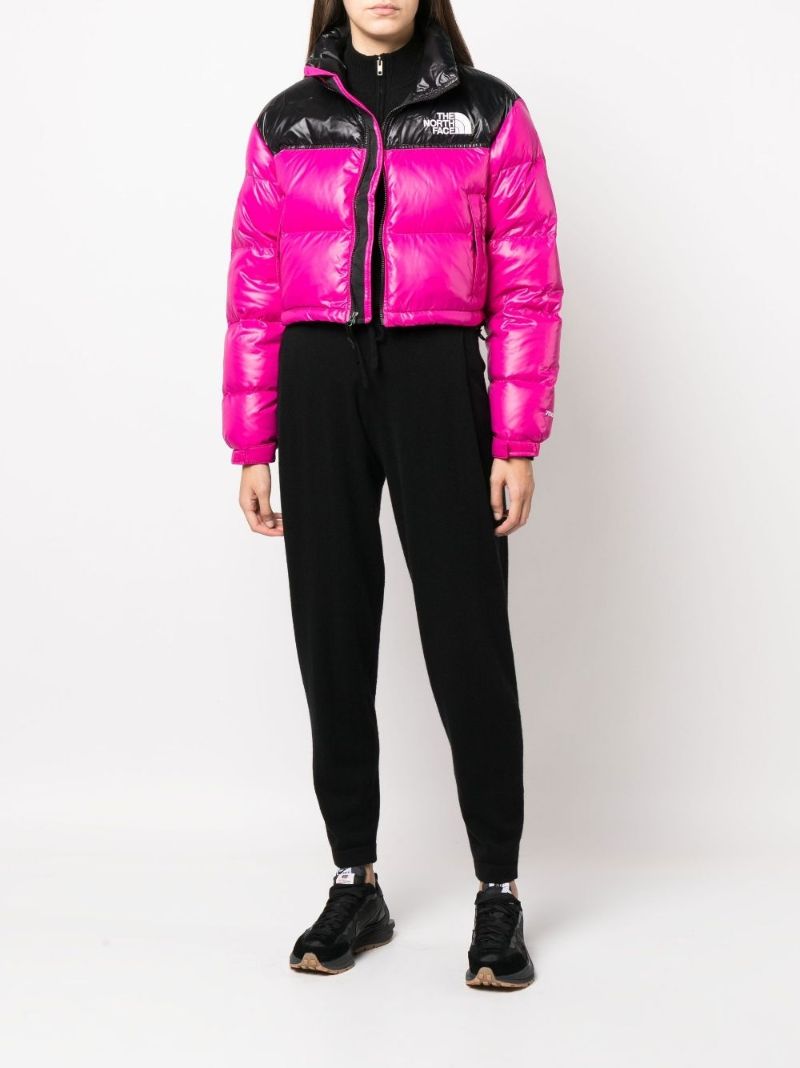 Pink 1996 Retro Nuptse Cropped Jacket