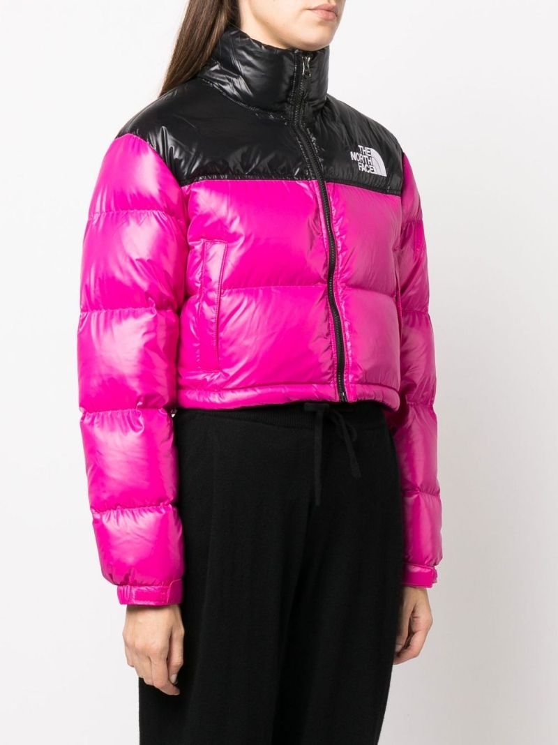 Pink 1996 Retro Nuptse Cropped Jacket