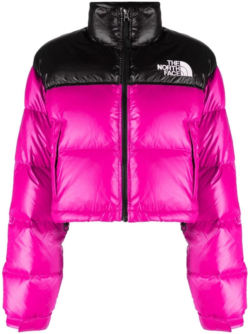 Pink 1996 Retro Nuptse Cropped Jacket