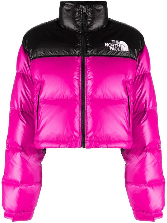 Pink 1996 Retro Nuptse Cropped Jacket