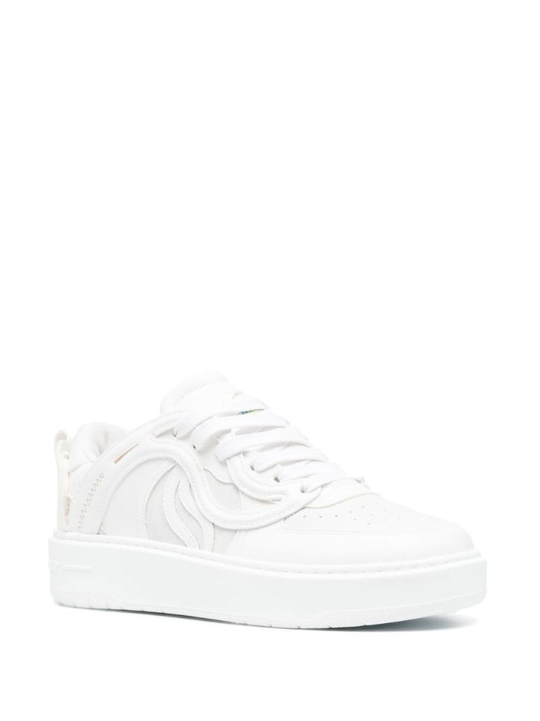 White S-wave 1 Low-top Sneakers