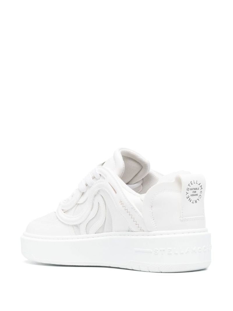 White S-wave 1 Low-top Sneakers