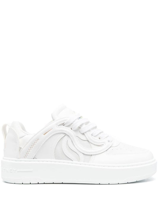 White S-wave 1 Low-top Sneakers