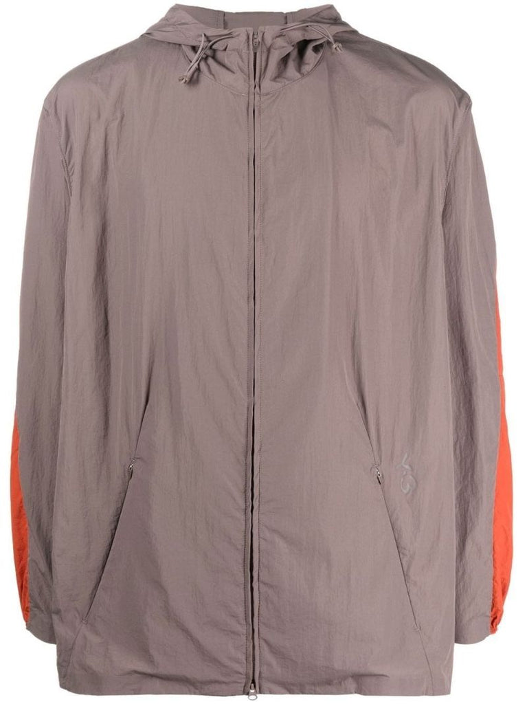 Grey Classic Running Track Jacket