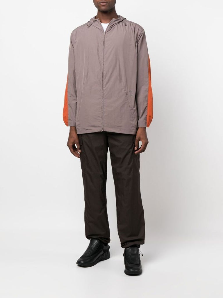 Grey Classic Running Track Jacket
