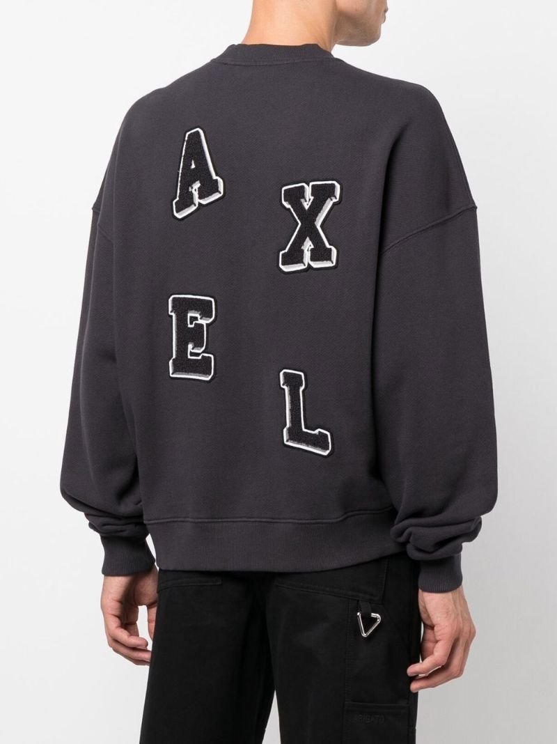 Black Illusion Logo Organic Cotton Sweatshirt
