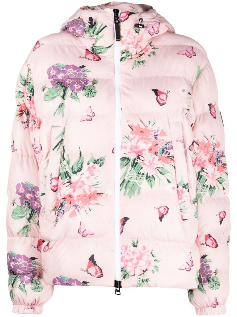X Loveshackfancy Pink Raissa Ski Jacket