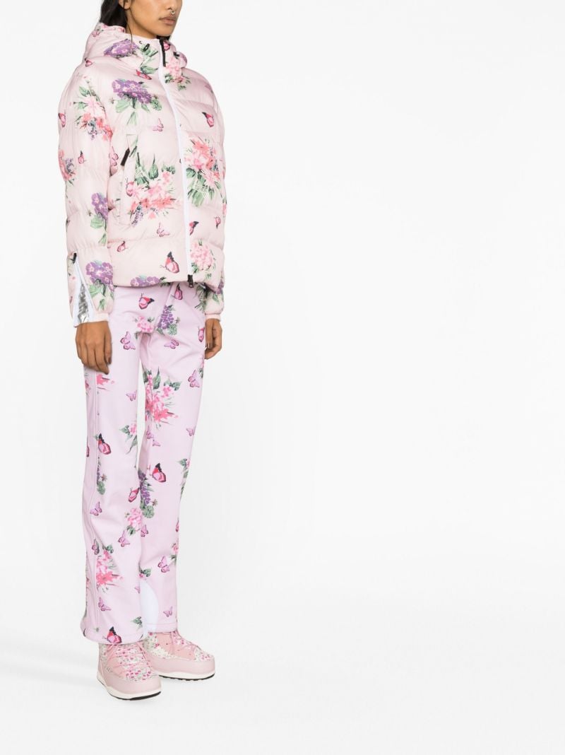 X Loveshackfancy Pink Raissa Ski Jacket