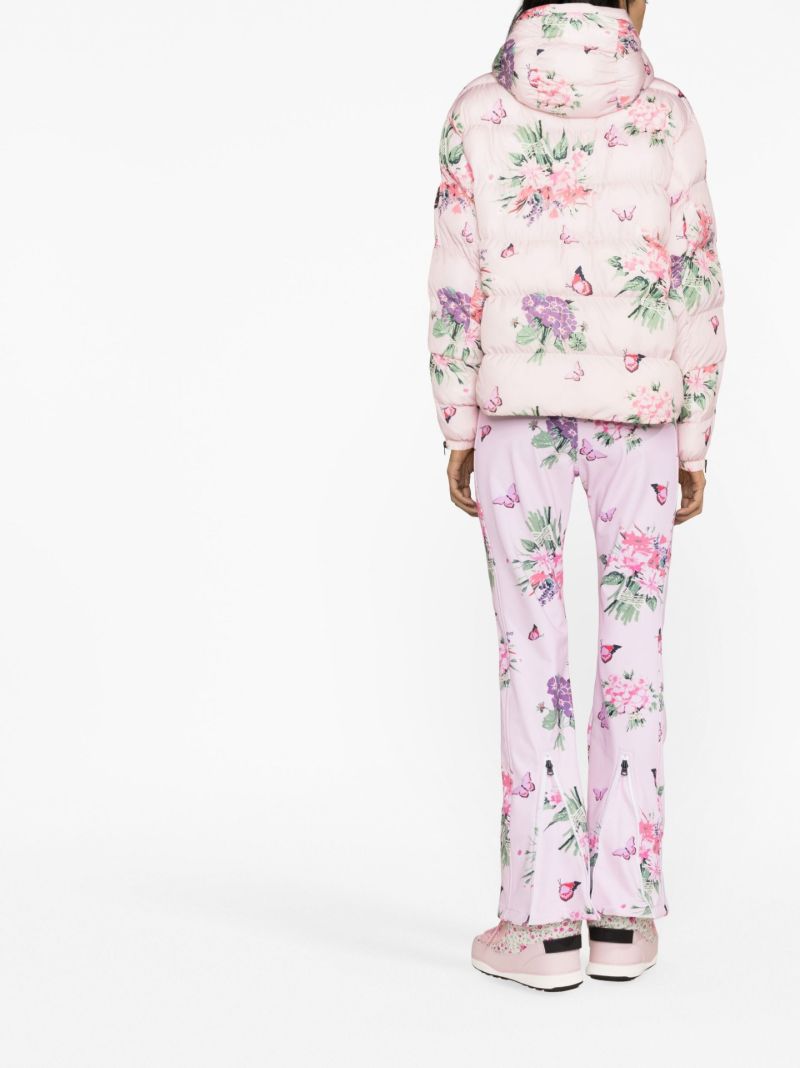 X Loveshackfancy Pink Raissa Ski Jacket