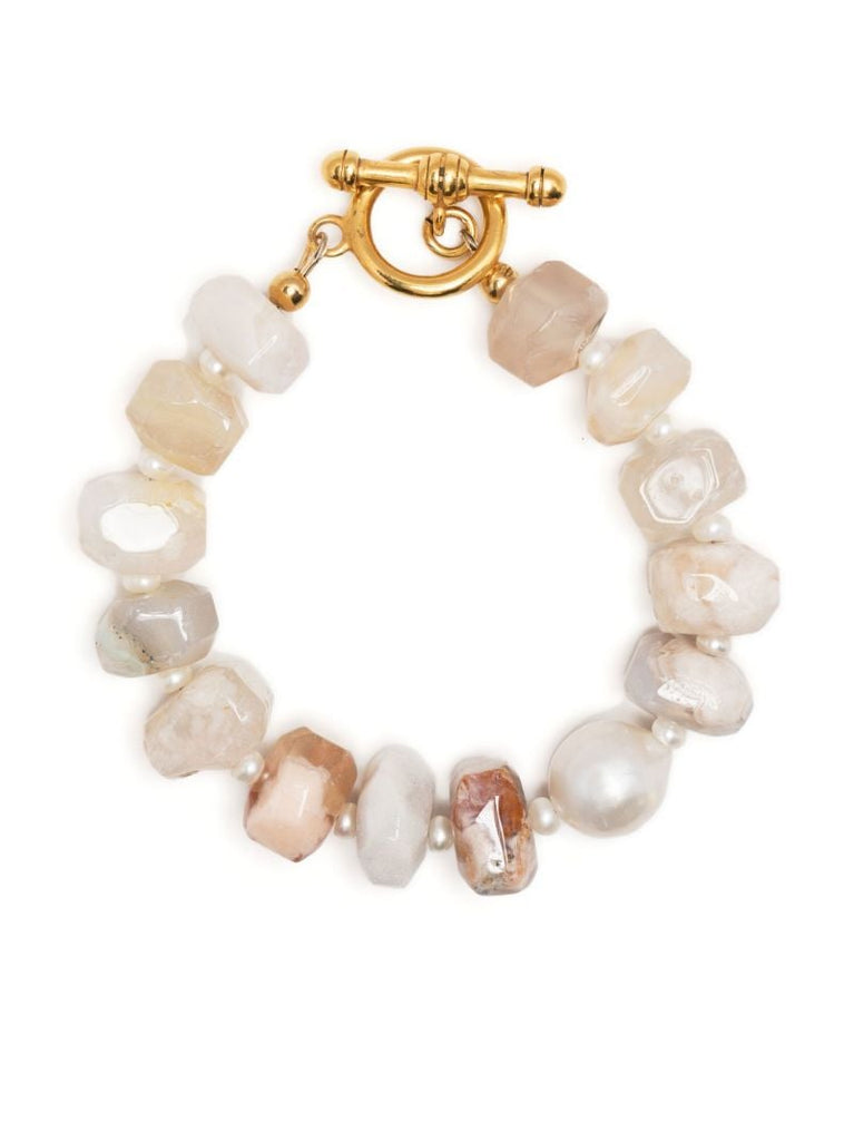 Gold-plated Emma Pearl Bracelet