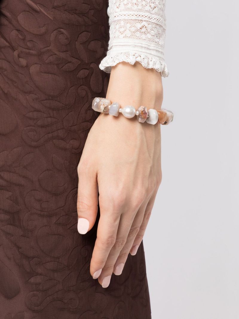 Gold-plated Emma Pearl Bracelet