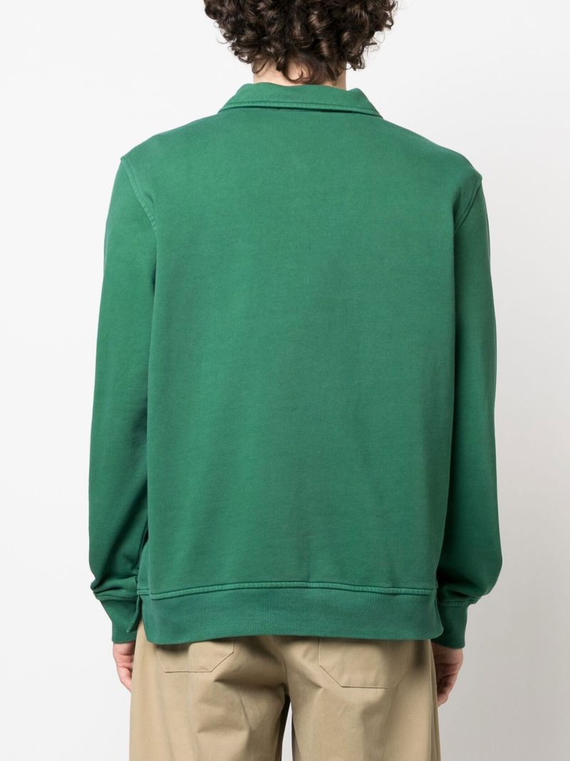 Green Sugden Cotton Sweatshirt