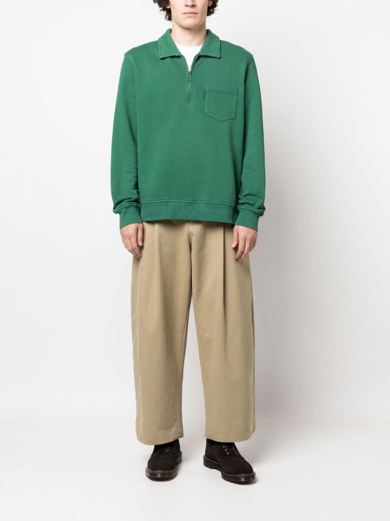 Green Sugden Cotton Sweatshirt