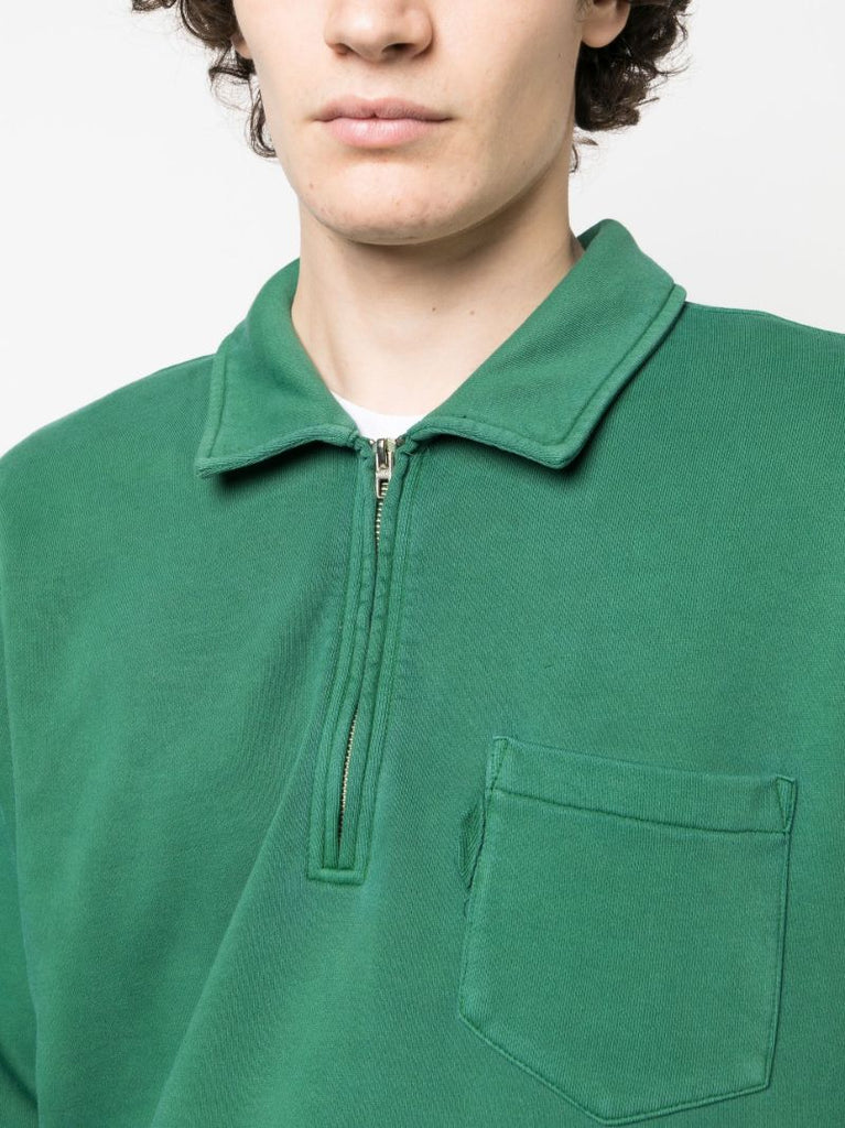 Green Sugden Cotton Sweatshirt