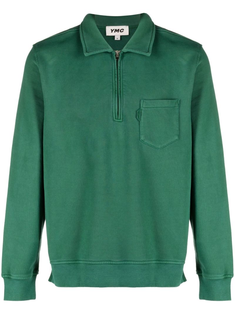 Green Sugden Cotton Sweatshirt