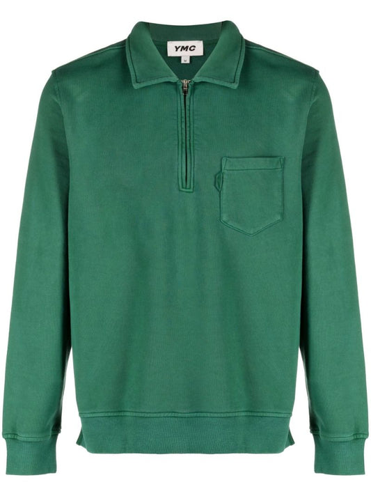 Green Sugden Cotton Sweatshirt