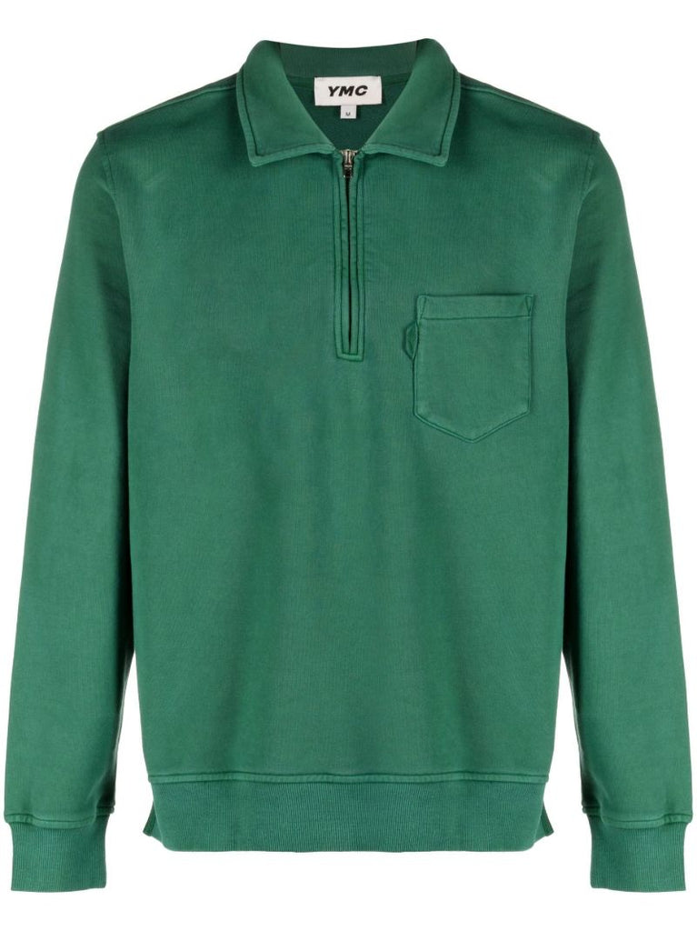 Green Sugden Cotton Sweatshirt