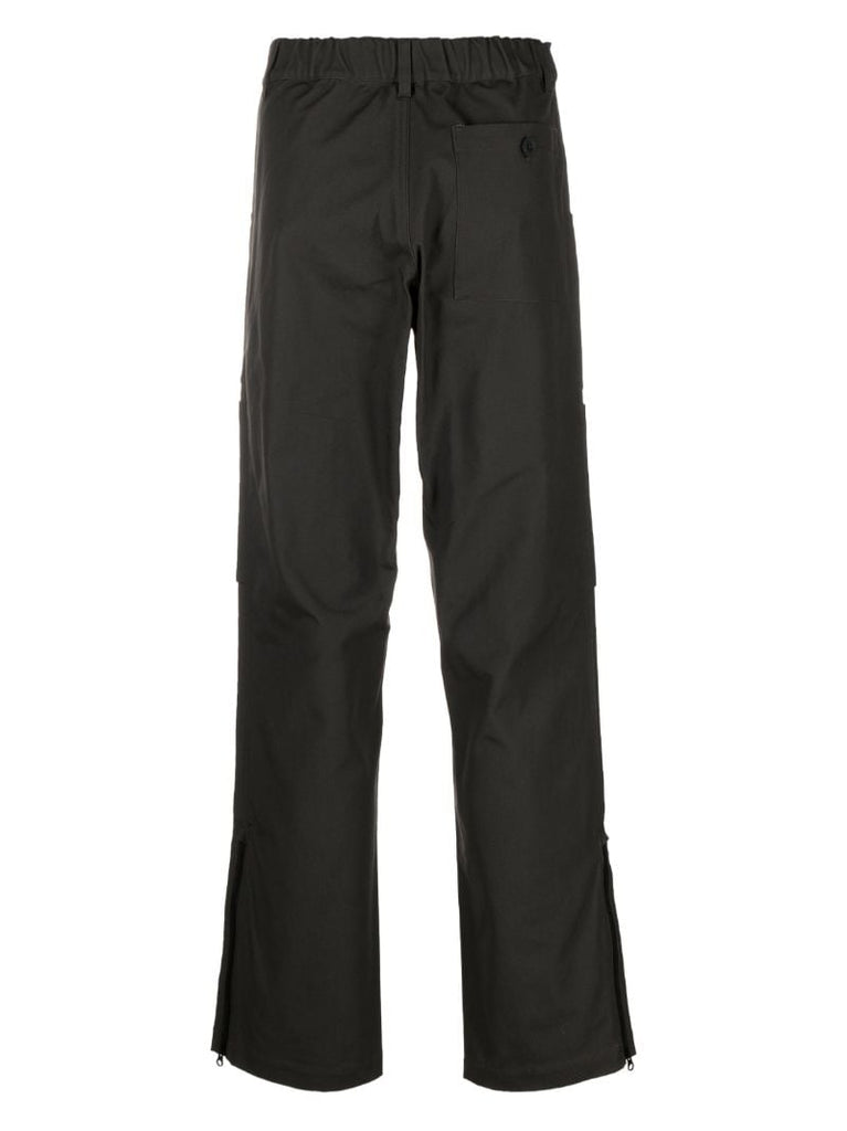 Brown Straight-leg Cargo Trousers
