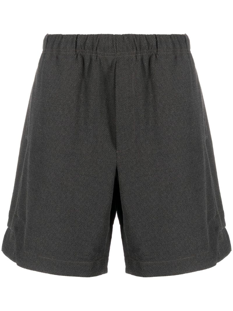 Grey Elasticated Waist Shorts