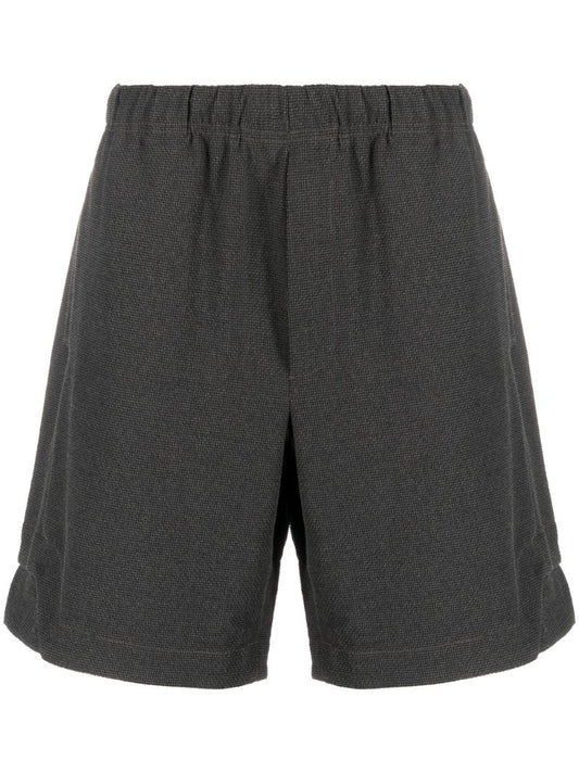 Grey Elasticated Waist Shorts
