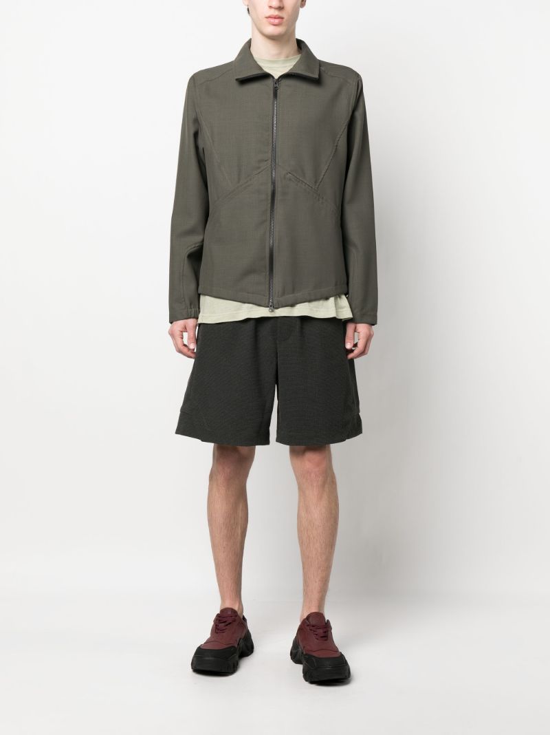 Grey Elasticated Waist Shorts