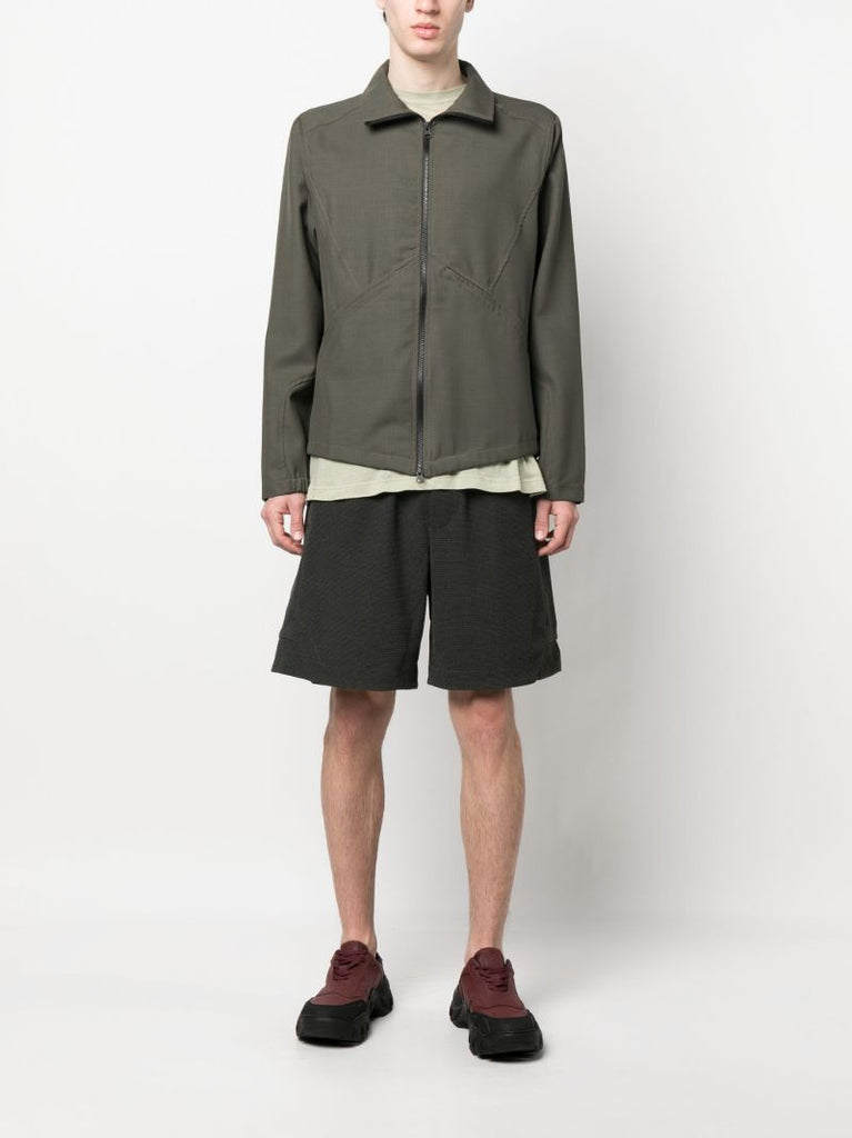 Grey Elasticated Waist Shorts