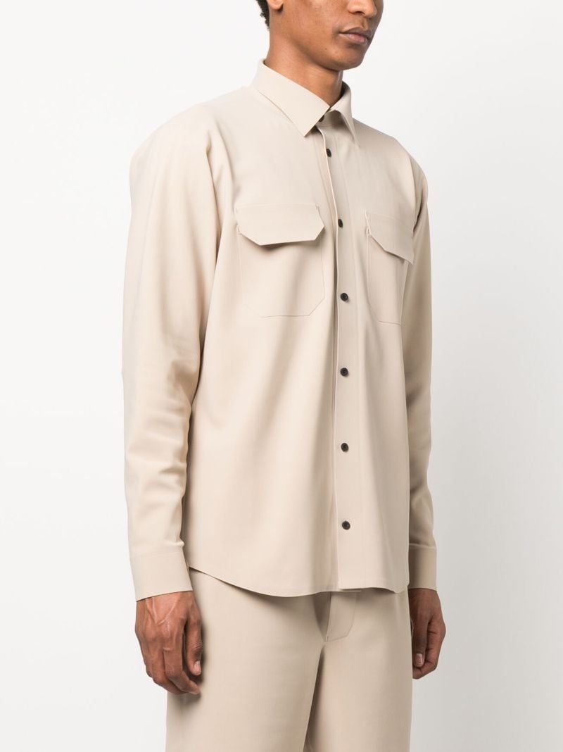 Neutral Long Sleeve Shirt