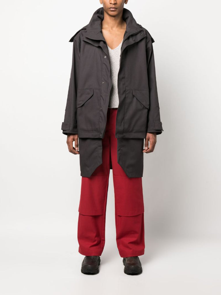 Grey Prototype Parka Coat