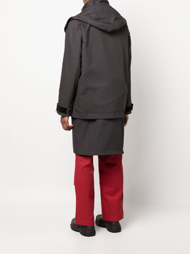 Grey Prototype Parka Coat