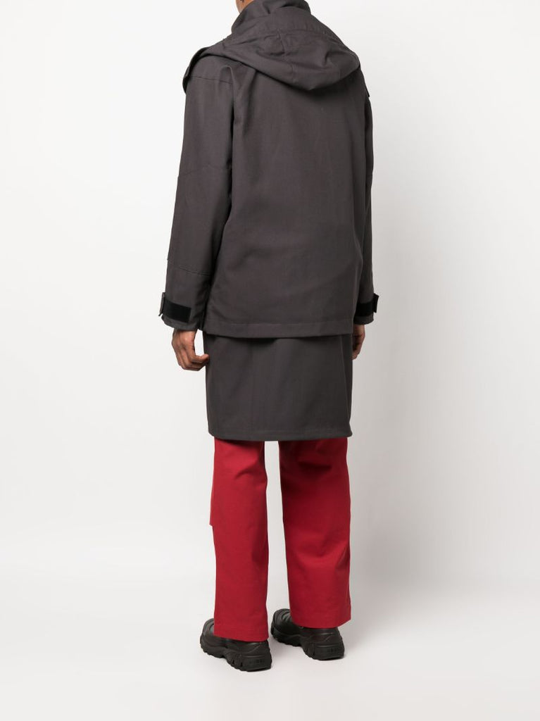 Grey Prototype Parka Coat