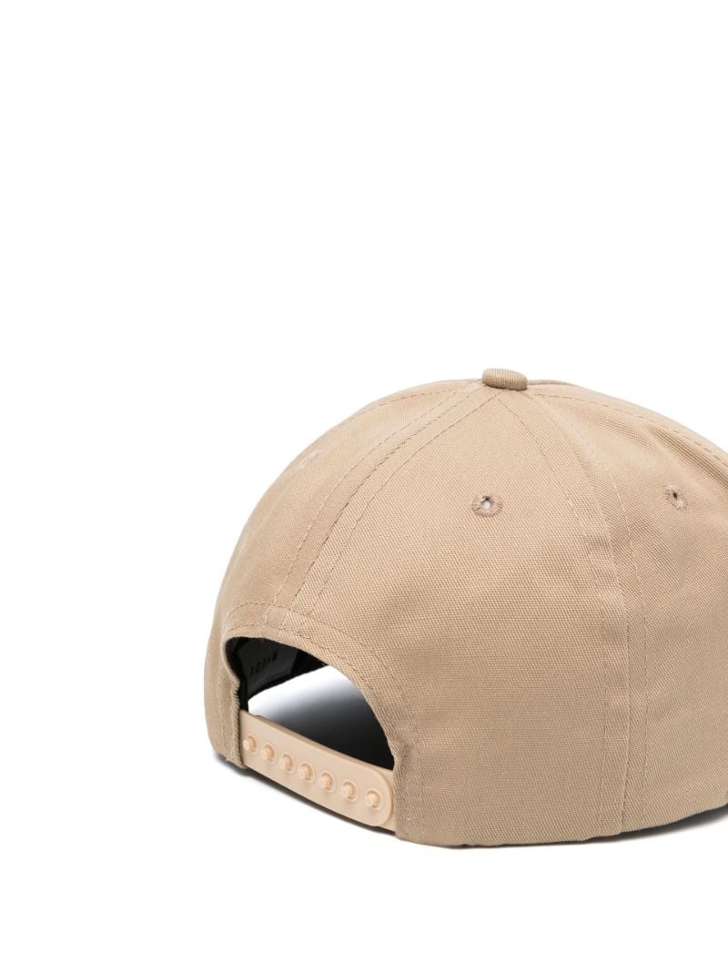 Brown Logo Patch Trucker Cap