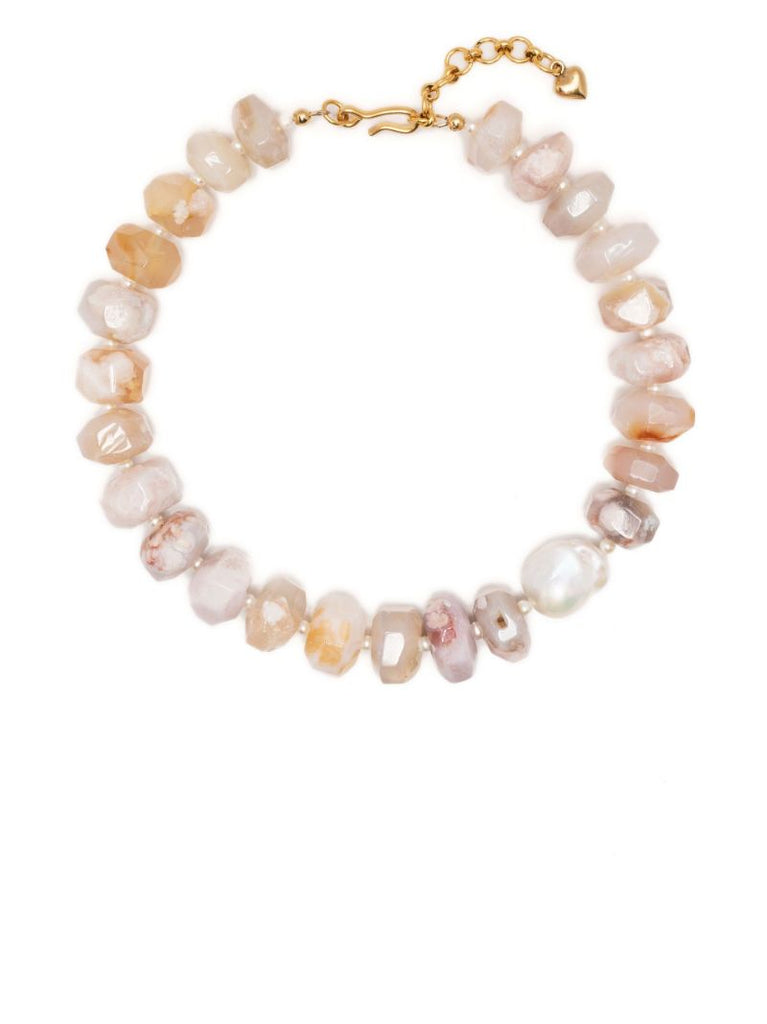 Gold-plated Emma Pearl Necklace