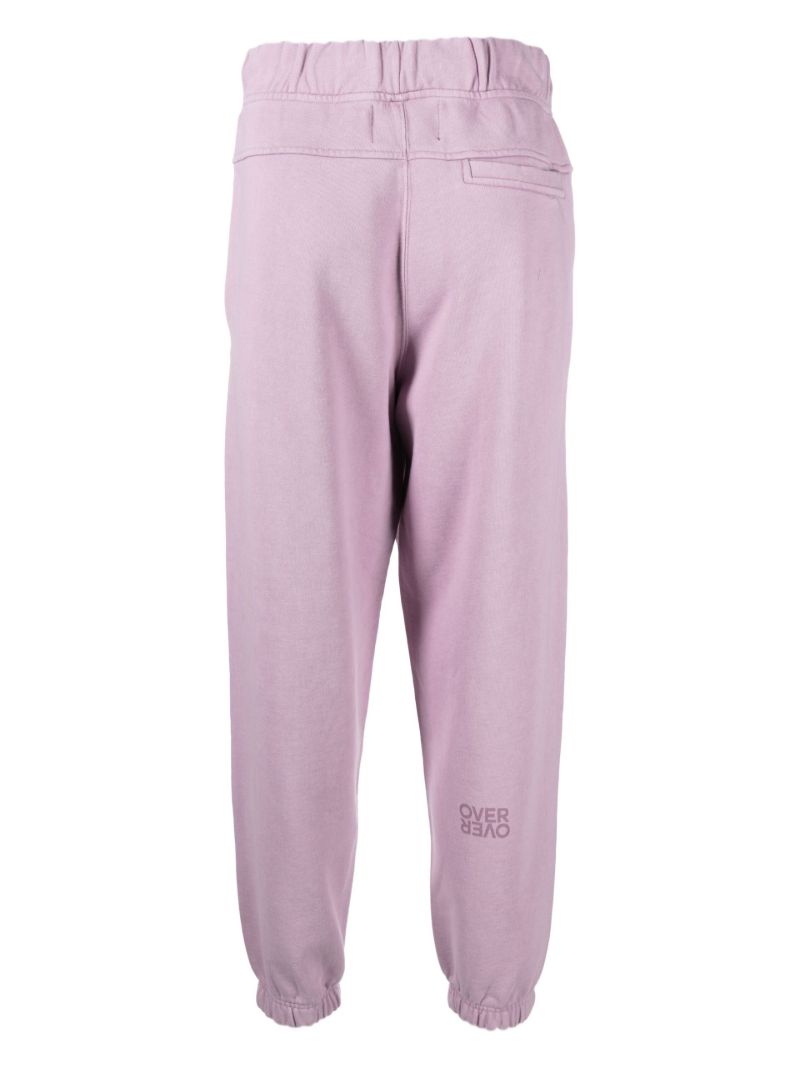 Pink Cotton Track Pants