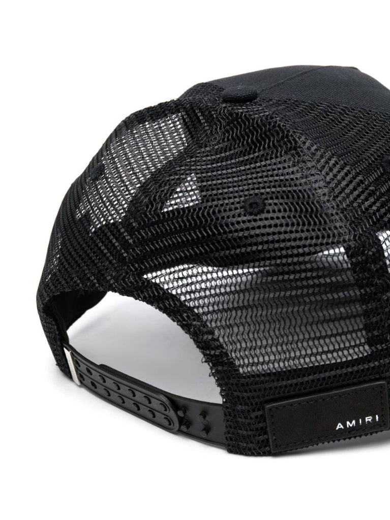 Black Rabbit Logo Print Baseball Cap