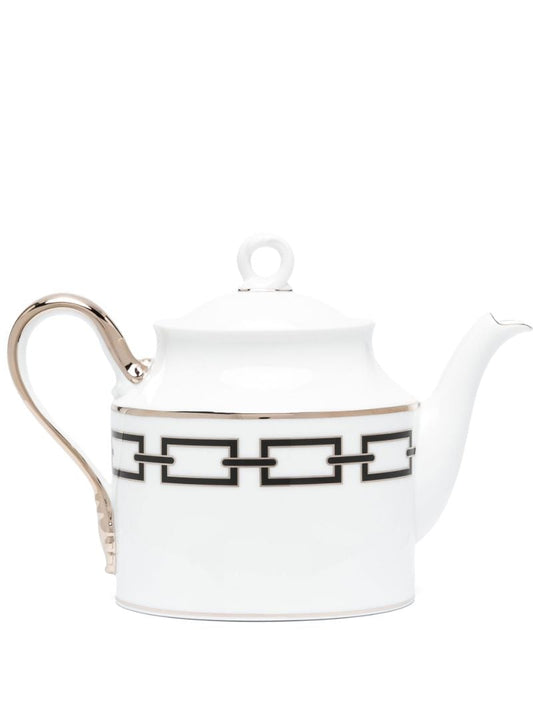 White Catene Zaffiro Teapot