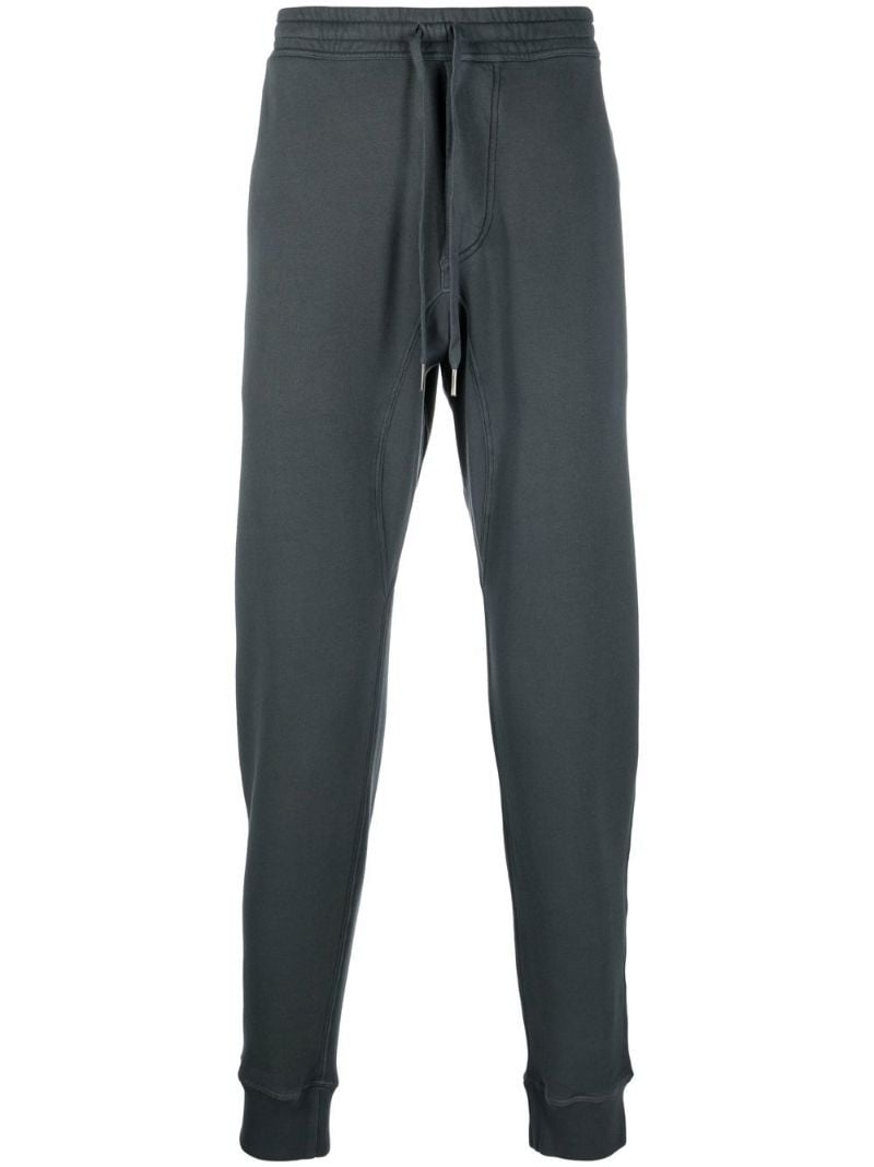Grey Garment Dyed Track Pants