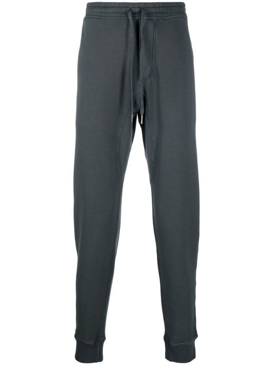 Grey Garment Dyed Track Pants