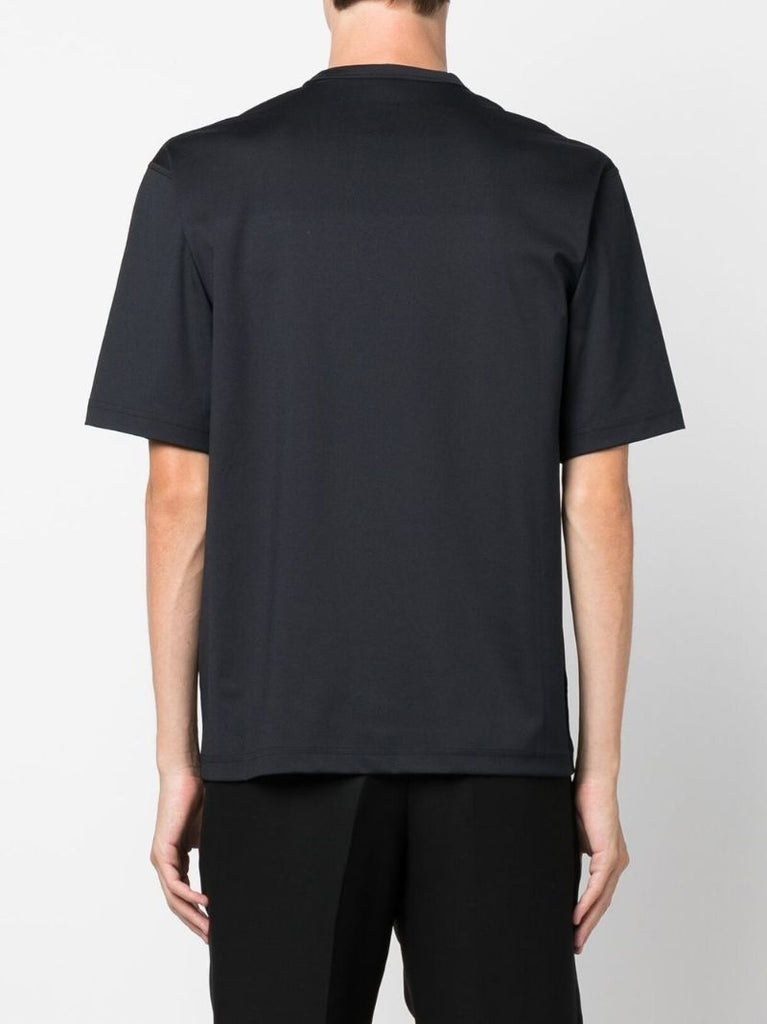 Black Logo Print T-shirt